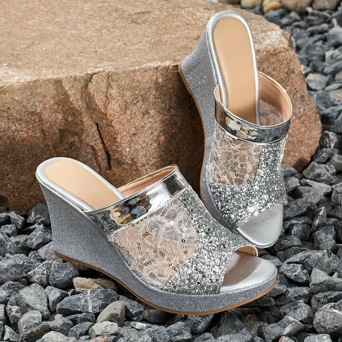 Alexis™ | Elegant Lace Sandals