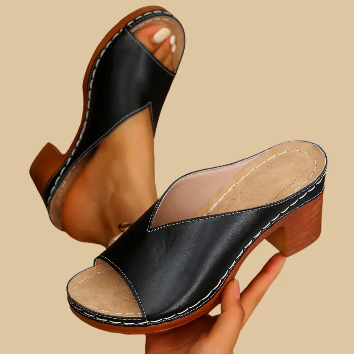 Plexus - Orthopedic Thick Heel Sandal
