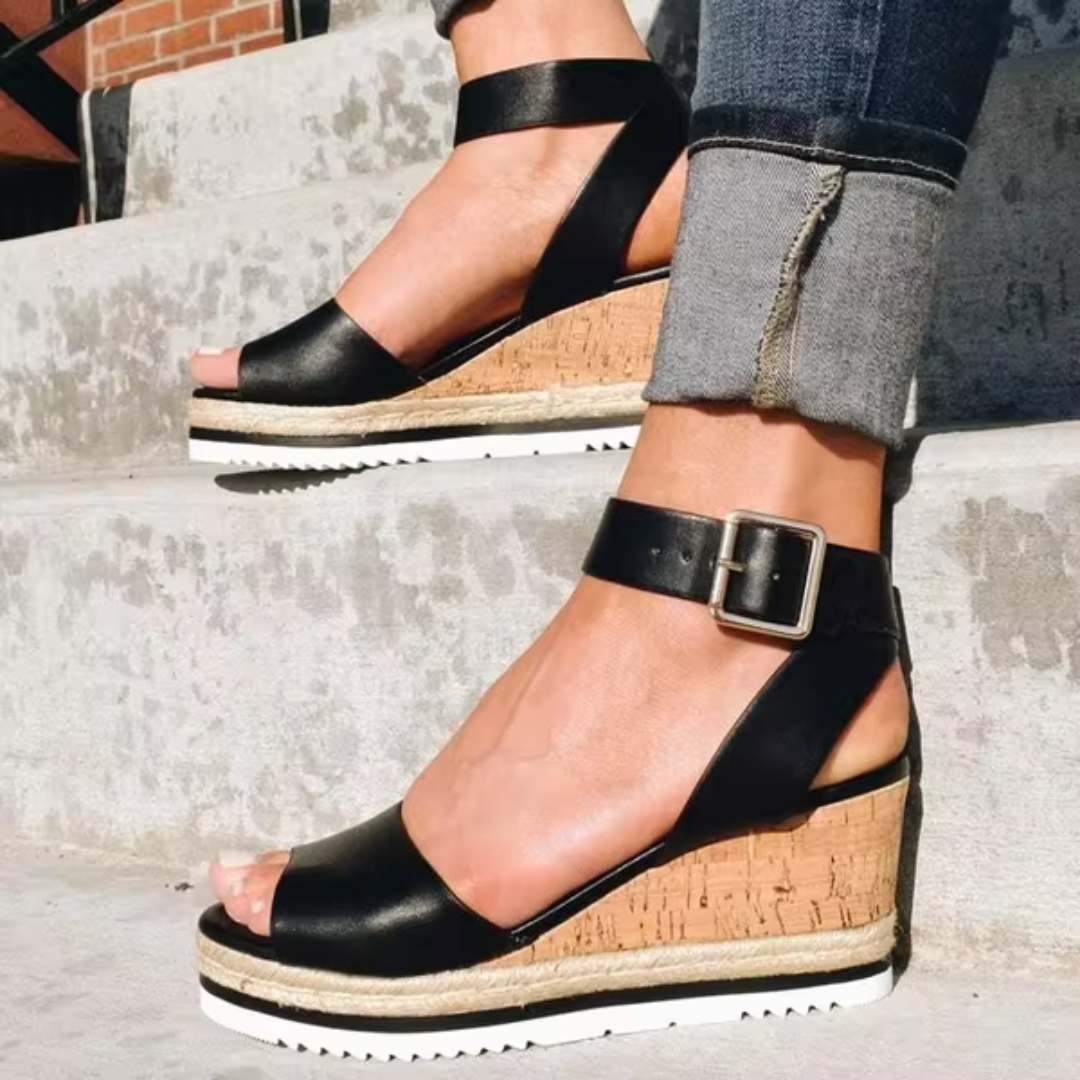 Cassandra™ | Stylish Wedge Sandals