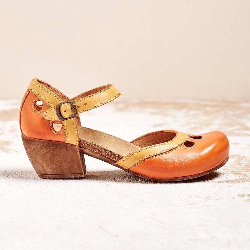 Amalia™ | Orthopedic Low Heel Sandals