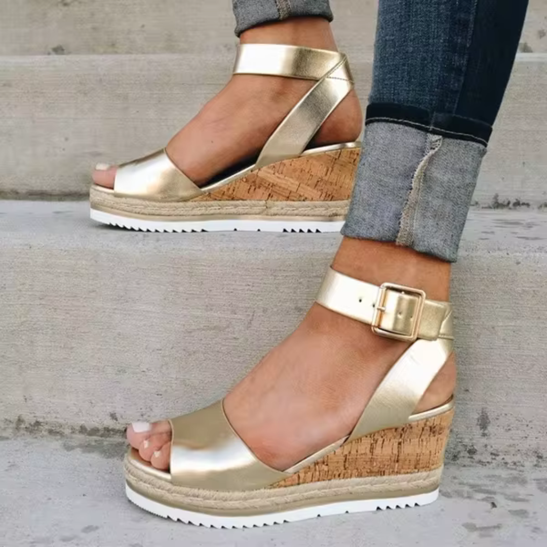 Cassandra™ | Stylish Wedge Sandals