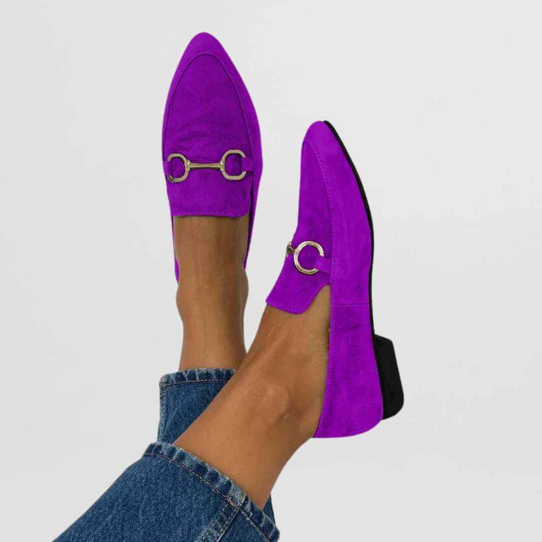 Lorette™ | Colorful Boho Loafers