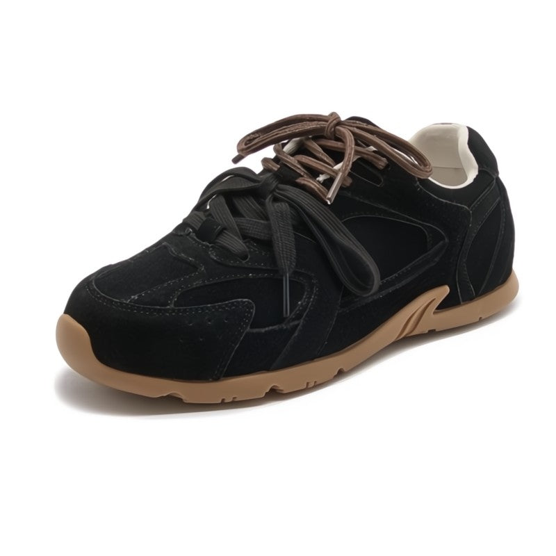Duo Laced Suede Sneakers