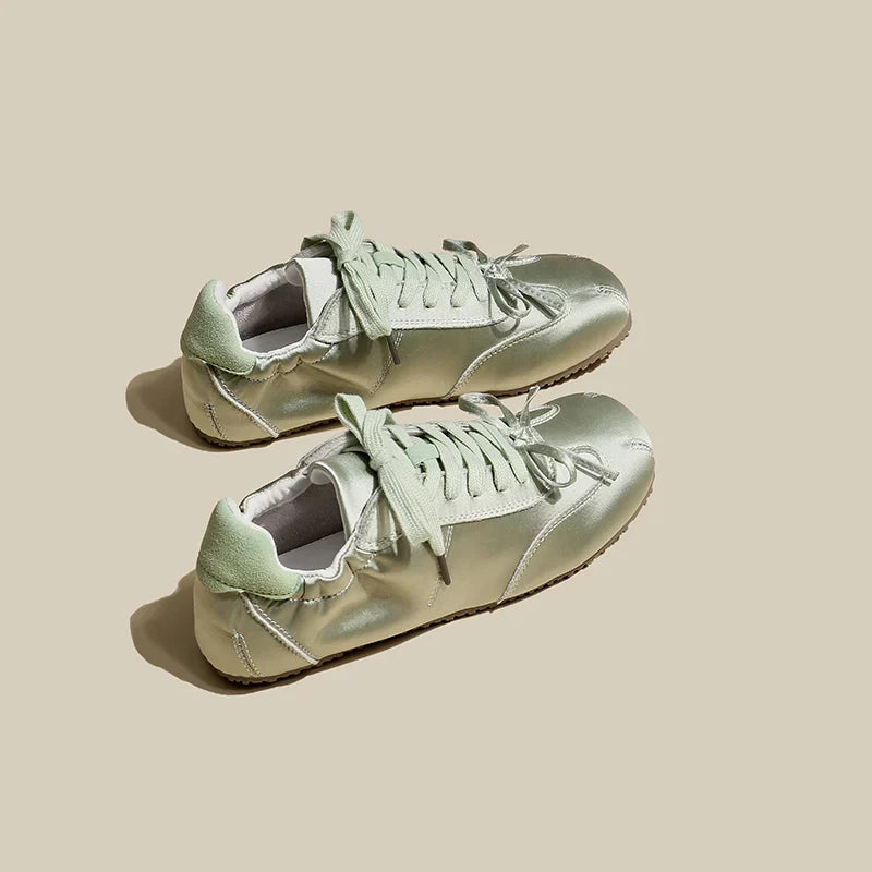 Velaré Satin Trainers