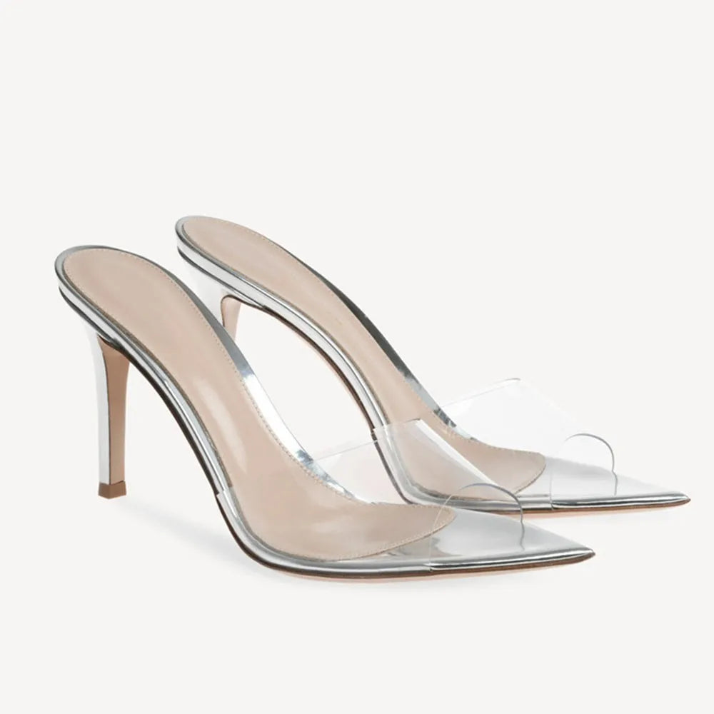 Elle Peep Toe Heels