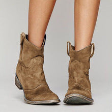 Women's Retro Low Heel Shoes