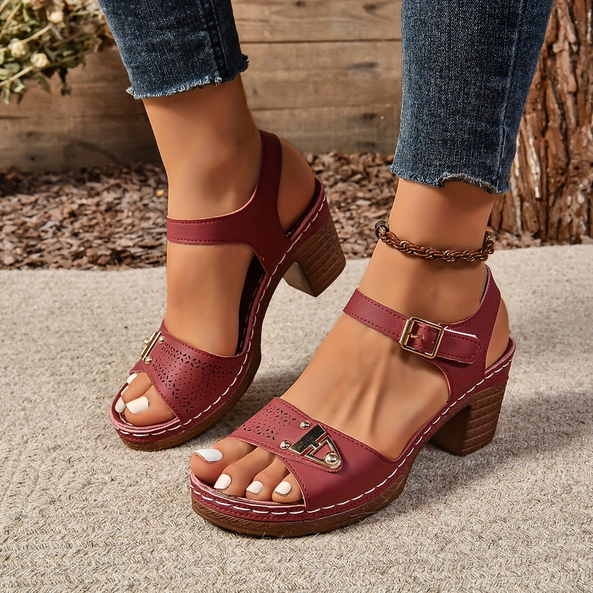 Adelina™ | Comfort Buckle Sandals