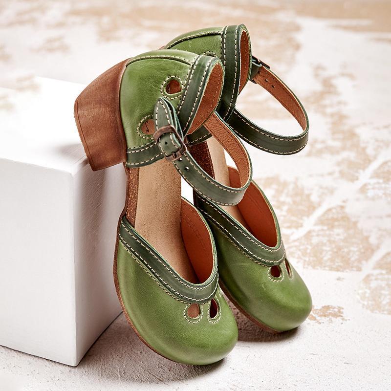 Amalia™ | Orthopedic Low Heel Sandals