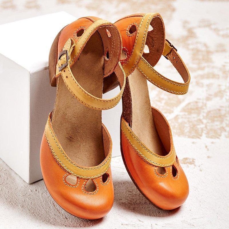 Amalia™ | Orthopedic Low Heel Sandals