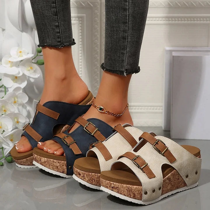 Staad - Fashionable Orthopedic Sandals with Platform and Wedge