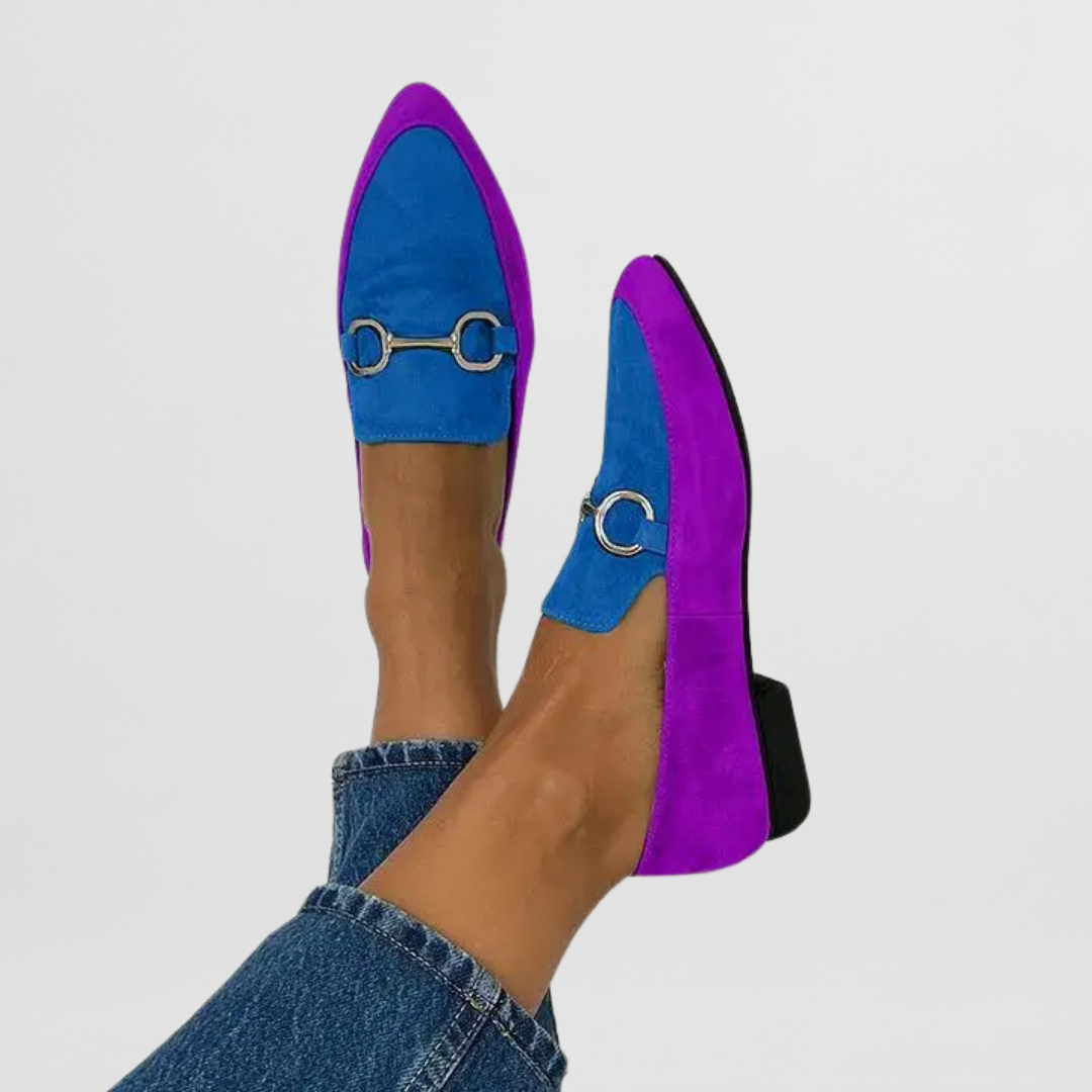 Lorette™ | Colorful Boho Loafers