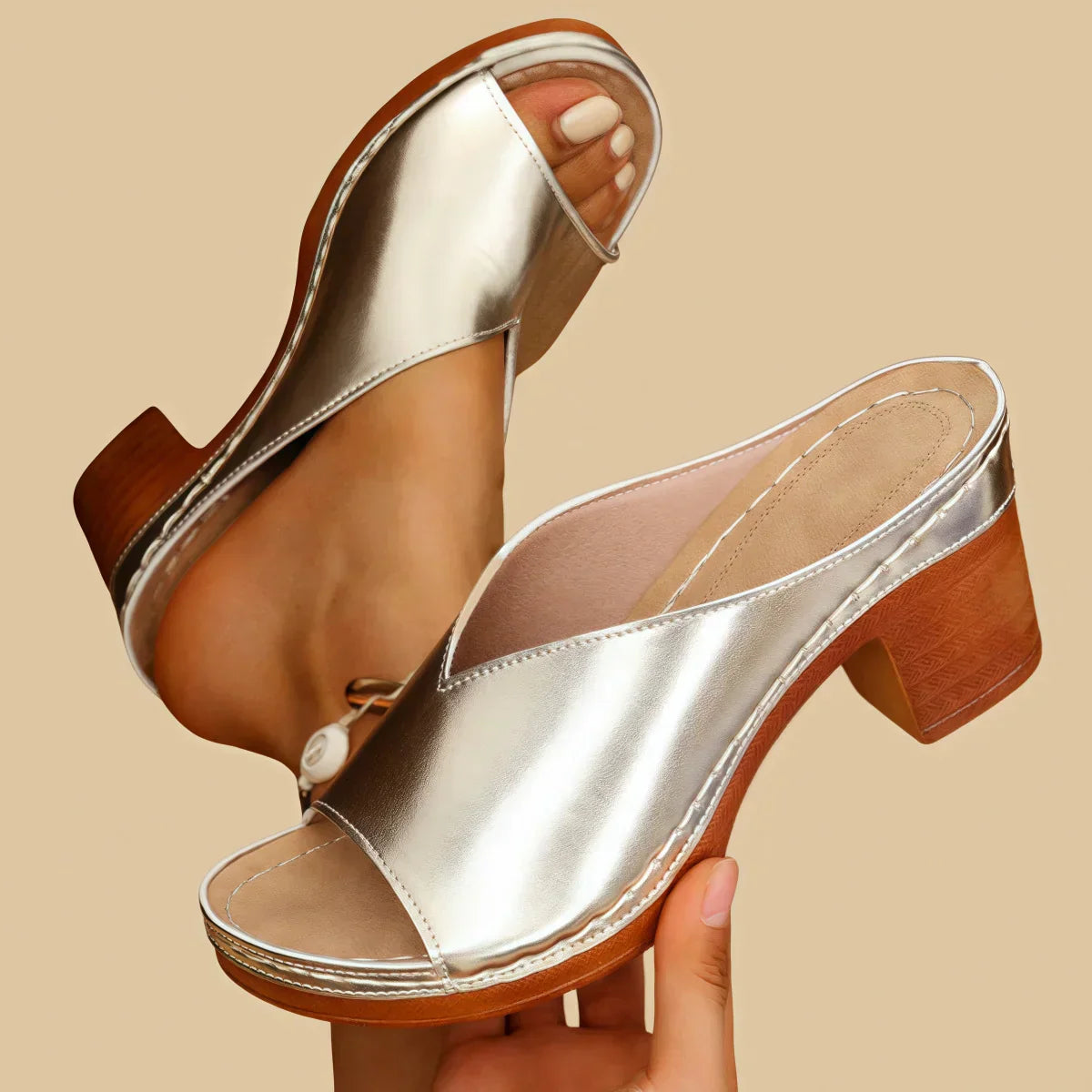 Plexus - Orthopedic Thick Heel Sandal