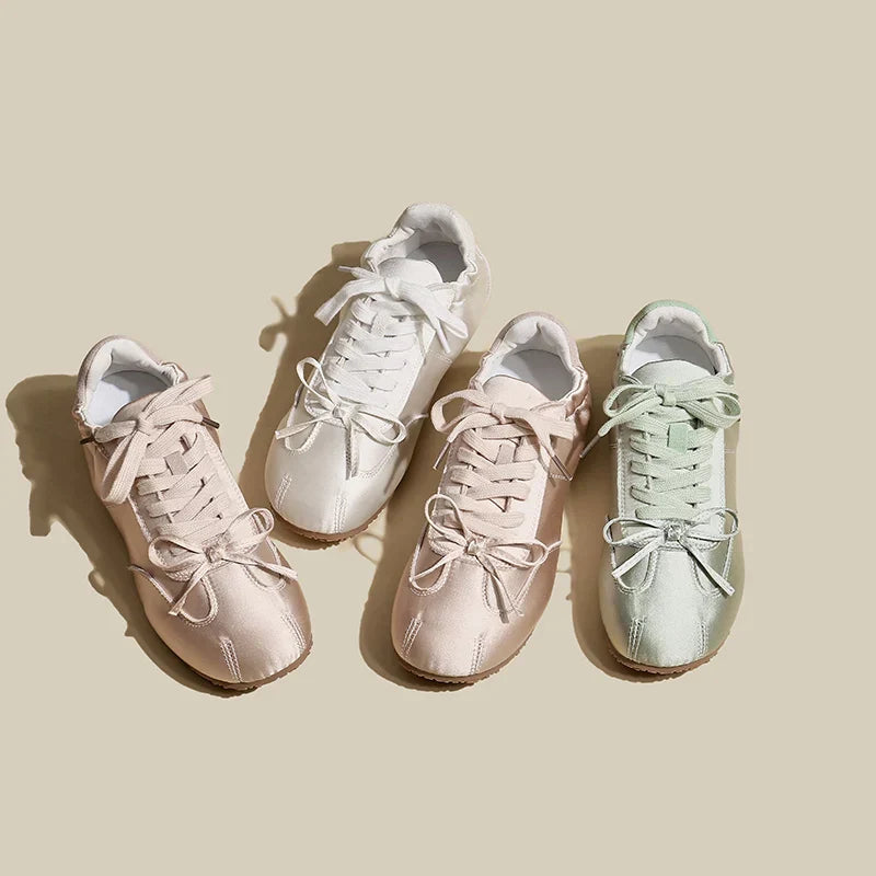 Velaré Satin Trainers