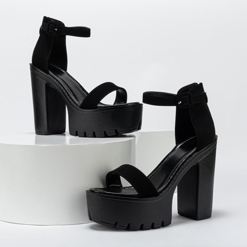 Elena Ankle Strap Heels