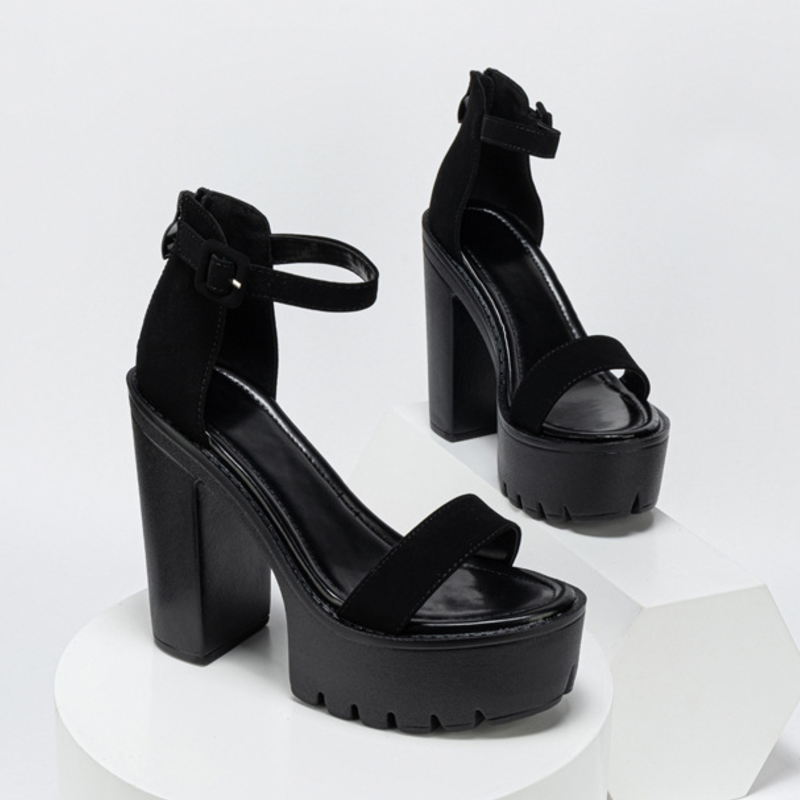 Elena Ankle Strap Heels