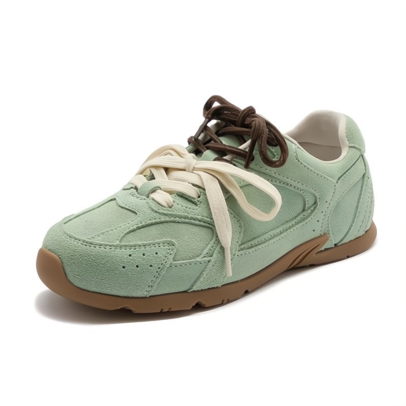 Duo Laced Suede Sneakers