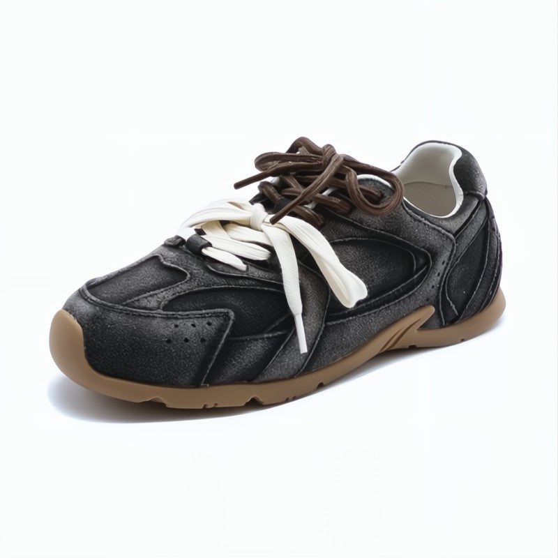 Duo Laced Suede Sneakers