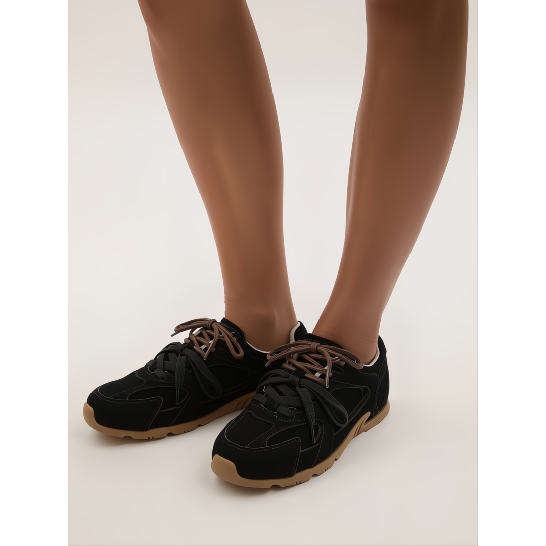 Duo Laced Suede Sneakers
