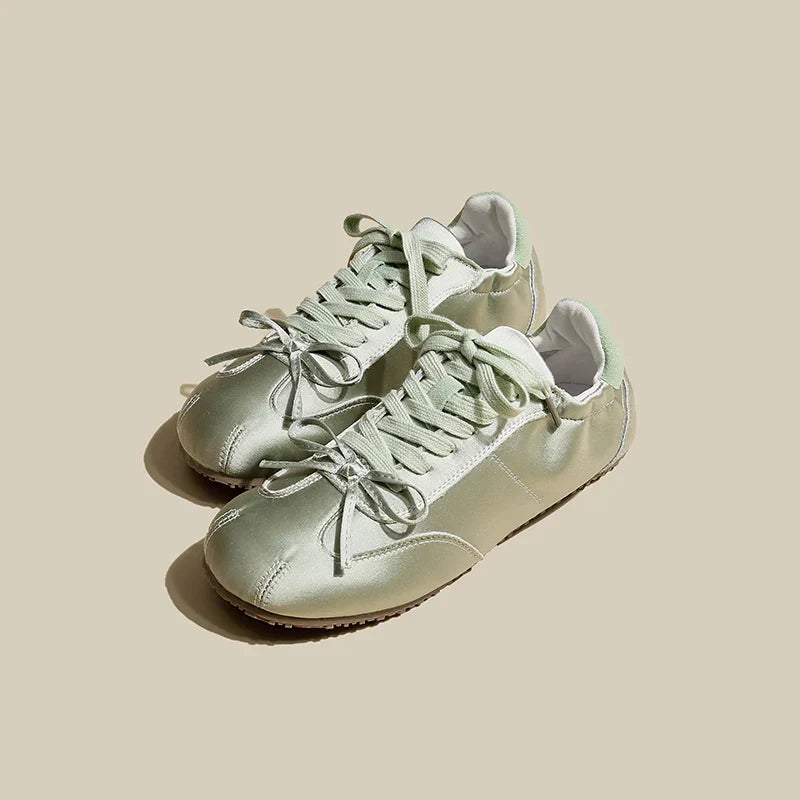 Velaré Satin Trainers