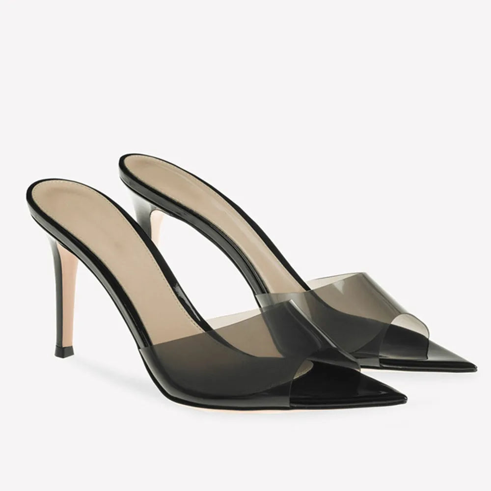 Elle Peep Toe Heels