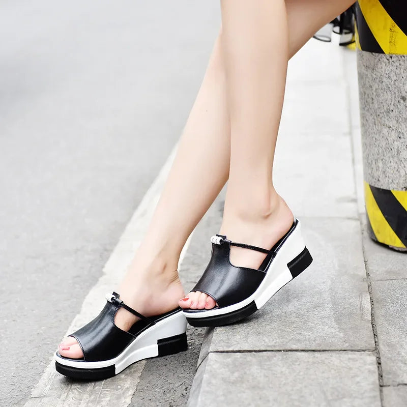 Luma Orthopedic Wedge Sandals