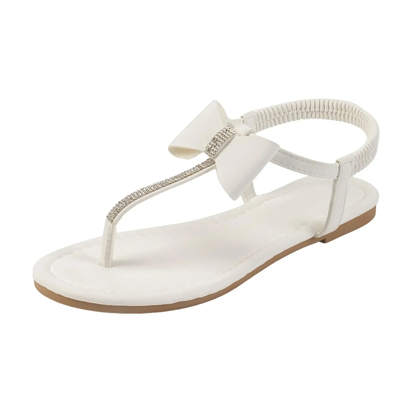 Amara™ | Rhinestone Bow Sandals