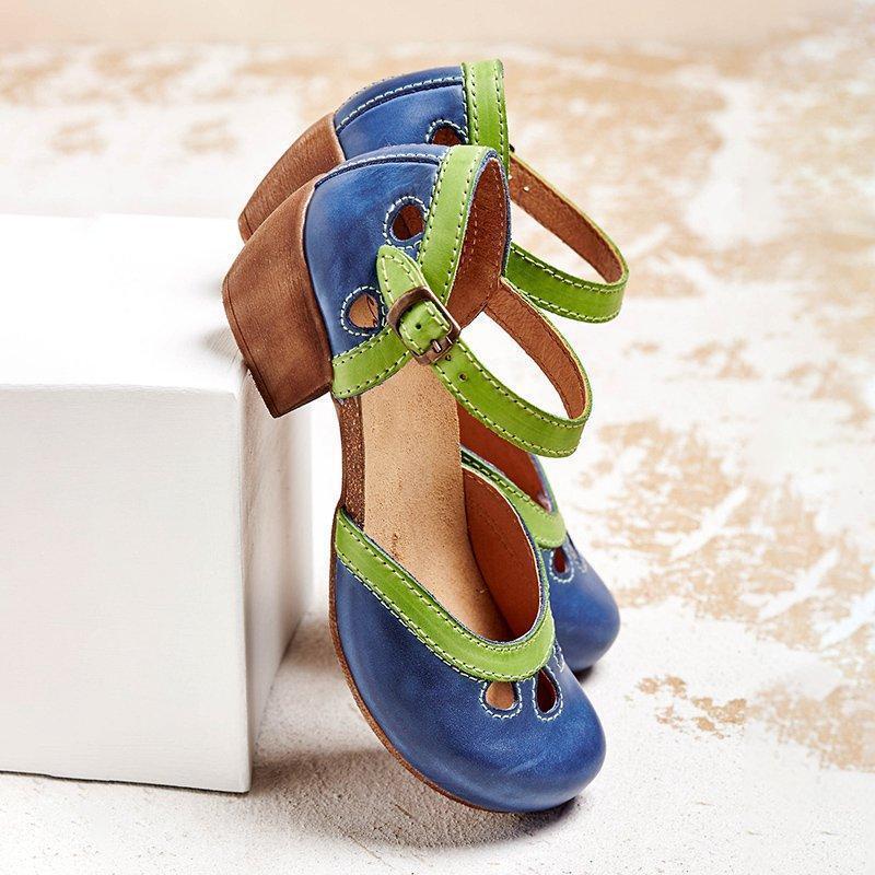 Amalia™ | Orthopedic Low Heel Sandals