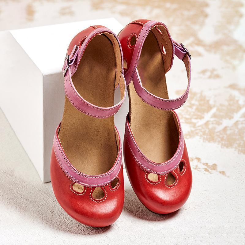 Amalia™ | Orthopedic Low Heel Sandals