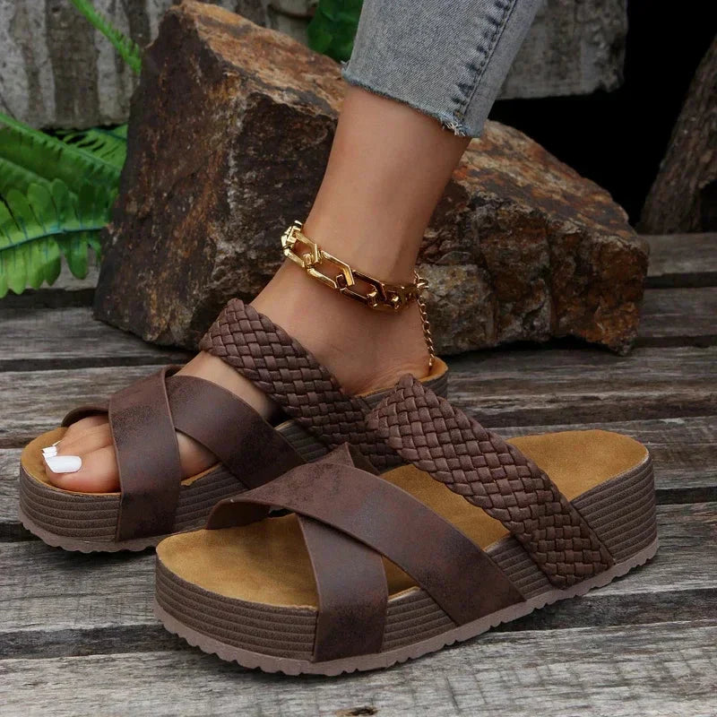 Solara™ | Woven Comfort Sandals